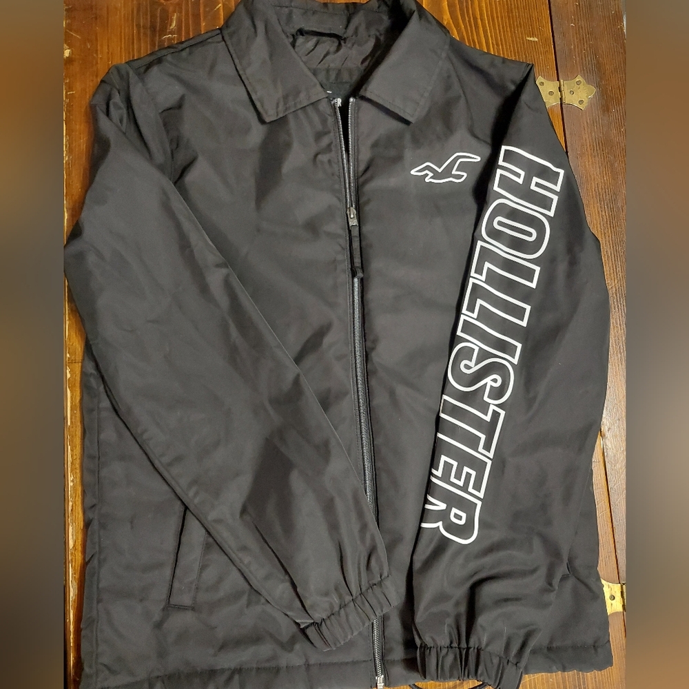 Hollister Black Jacket Size Small